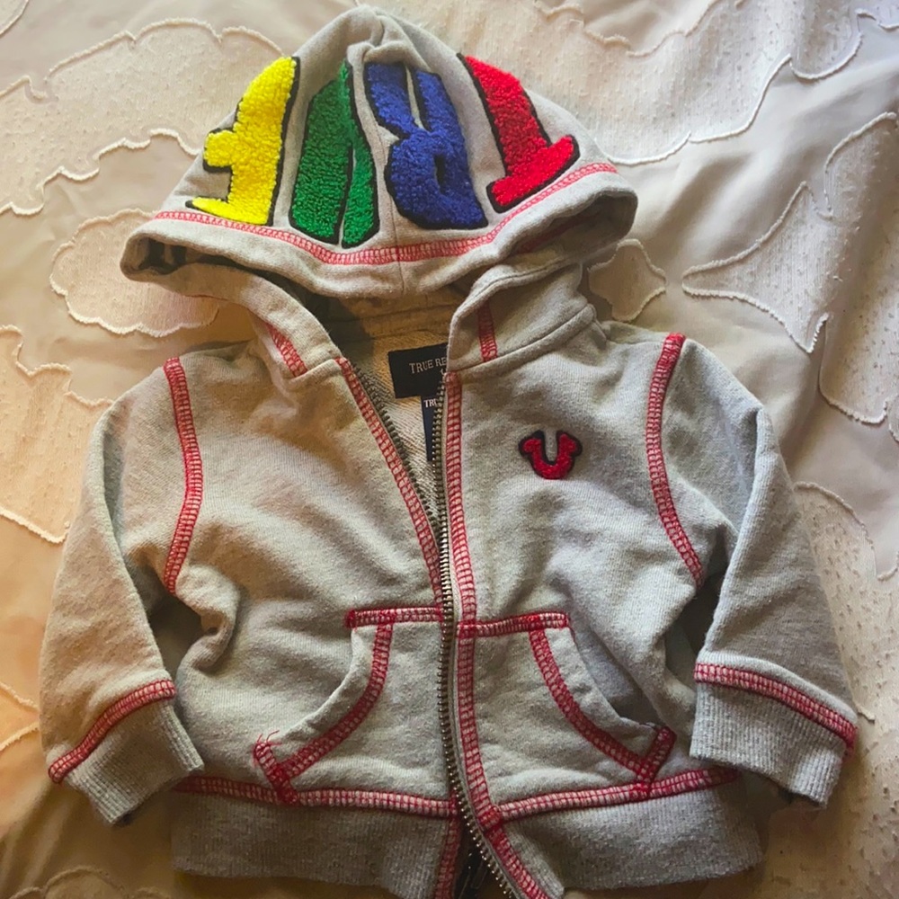 True religion infant sweater